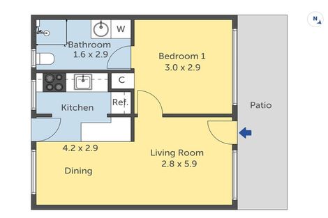 Photo of property in 6/5 Edgars Road, Westmere, Auckland, 1022