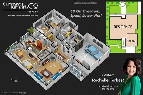 Photo of property in 43 Orr Crescent, Hutt Central, Lower Hutt, 5011