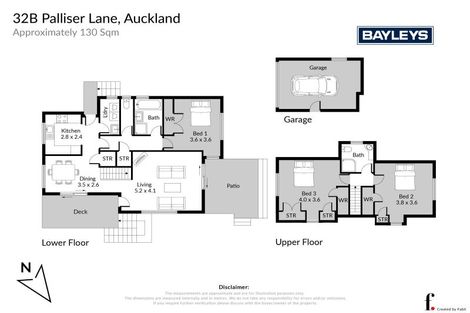 Photo of property in 2/32 Palliser Lane, Browns Bay, Auckland, 0630