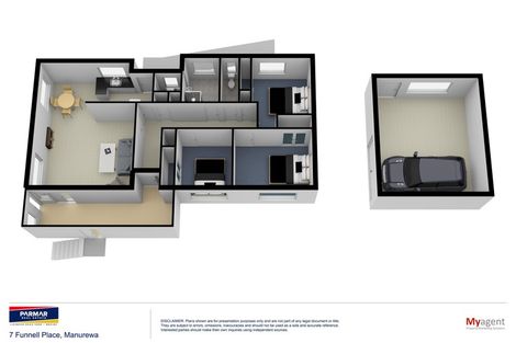 Photo of property in 7 Funnell Place, Manurewa, Auckland, 2102