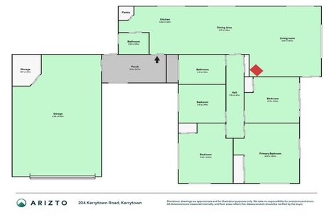 Photo of property in 204 Kerrytown Road, Kerrytown, Timaru, 7975