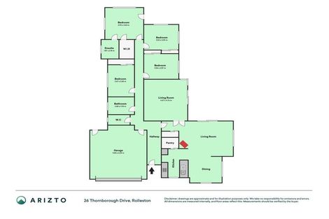 Photo of property in 26 Thornborough Drive, Rolleston, 7615