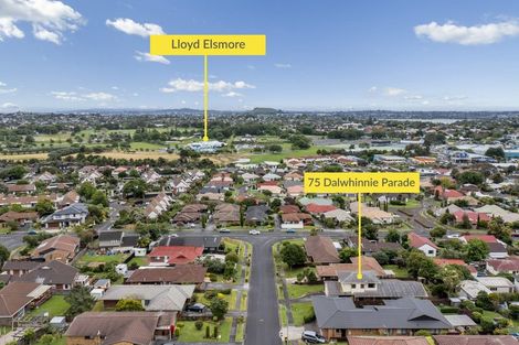 Photo of property in 75 Dalwhinnie Parade, Highland Park, Auckland, 2010