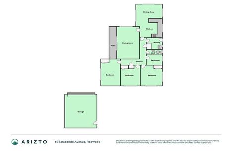 Photo of property in 69 Sarabande Avenue, Redwood, Christchurch, 8051