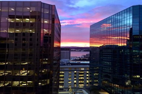 Photo of property in Terrace Garden Apartments, 8d/120 The Terrace, Wellington Central, Wellington, 6011