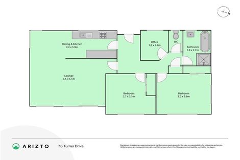 Photo of property in 76 Turner Drive, Western Heights, Rotorua, 3015