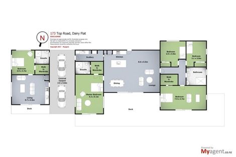 Photo of property in 173 Top Road, Dairy Flat, Albany, 0792