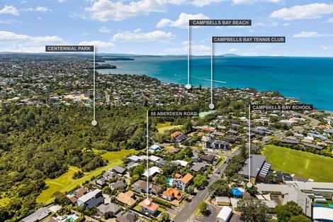 Photo of property in 88 Aberdeen Road, Campbells Bay, Auckland, 0620