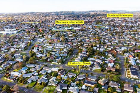 Photo of property in 24 Winsford Street, Manurewa, Auckland, 2102