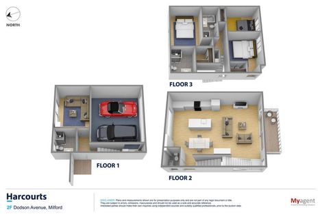 Photo of property in 2f Dodson Avenue, Milford, Auckland, 0620