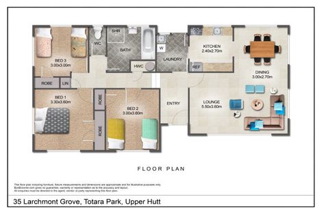 Photo of property in 35 Larchmont Grove, Totara Park, Upper Hutt, 5018