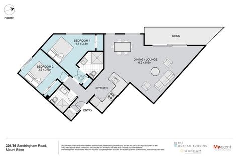 Photo of property in 301/39 Sandringham Road, Mount Eden, Auckland, 1024