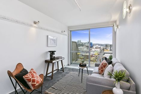 Photo of property in Qba Apartments, 4c/51 Webb Street, Mount Cook, Wellington, 6011