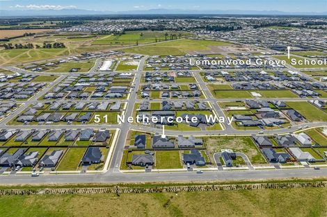 Photo of property in 51 Nethercote Way, Rolleston, 7614