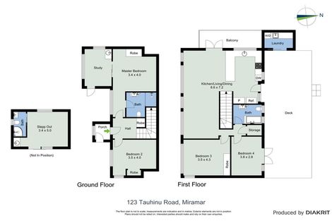 Photo of property in 123 Tauhinu Road, Miramar, Wellington, 6022