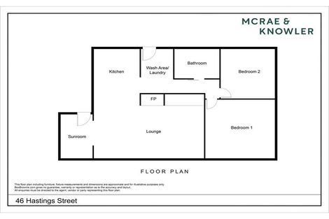 Photo of property in 46 Hastings Street, Southbridge, 7602