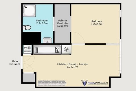 Photo of property in The Metropolis Apartments, 2701/1 Courthouse Lane, Auckland Central, Auckland, 1010