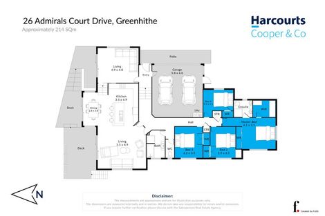 Photo of property in 26 Admirals Court Drive, Greenhithe, Auckland, 0632