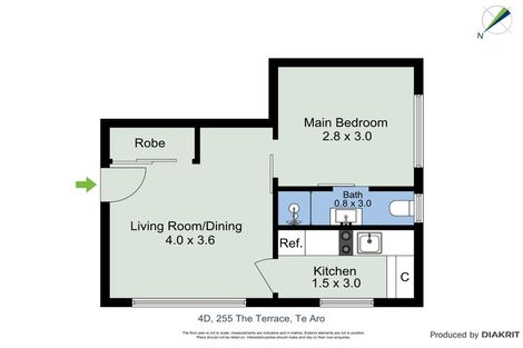 Photo of property in Waikite Apartments, 255 The Terrace, Te Aro, Wellington, 6011