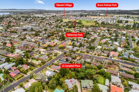 Photo of property in 15 Campbell Place, Papakura, 2110