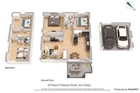 Photo of property in 63 Mount Pleasant Road, Aro Valley, Wellington, 6012