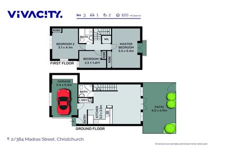 Photo of property in 2/384 Madras Street, Christchurch Central, Christchurch, 8013