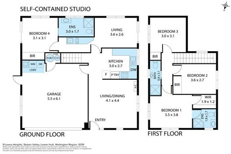 Photo of property in 9 Lowry Heights, Stokes Valley, Lower Hutt, 5019