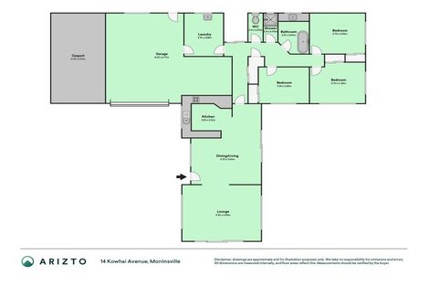 Photo of property in 14 Kowhai Avenue, Morrinsville, 3300