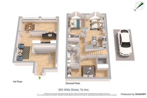 Photo of property in Augusta Apartments, 7/254 Willis Street, Te Aro, Wellington, 6011