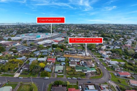 Photo of property in 1/17 Sunnyfield Crescent, Glenfield, Auckland, 0629