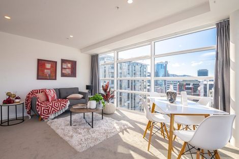 Photo of property in Pinnacle On Victoria, 1401/160 Victoria Street, Te Aro, Wellington, 6011