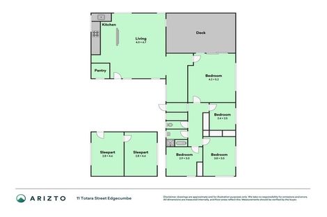 Photo of property in 11 Totara Street, Edgecumbe, 3120