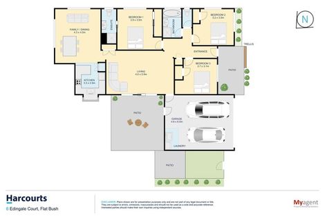 Photo of property in 6 Edingale Court, Flat Bush, Auckland, 2019