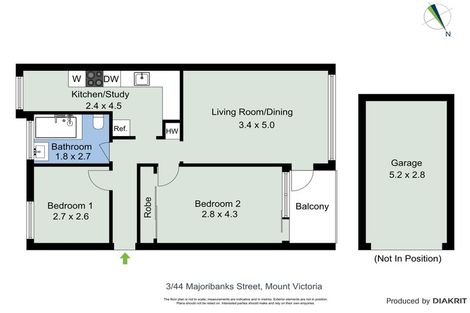 Photo of property in 44 Majoribanks Street, Mount Victoria, Wellington, 6011