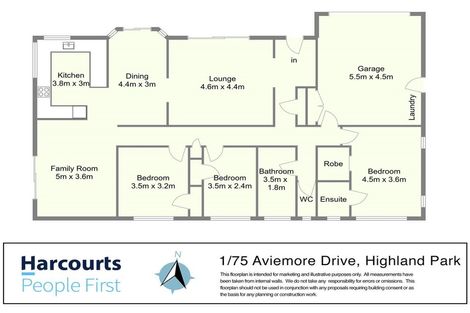 Photo of property in 1/75 Aviemore Drive, Highland Park, Auckland, 2010