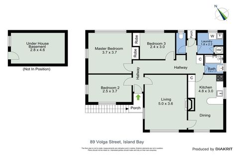 Photo of property in 89 Volga Street, Island Bay, Wellington, 6023