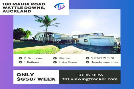 Photo of property in 180 Mahia Road, Wattle Downs, Auckland, 2103