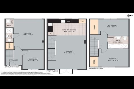 Photo of property in 7 Murphy Street, Thorndon, Wellington, 6011