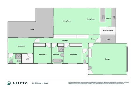 Photo of property in 118 Chinnerys Road, Woodend, 7610