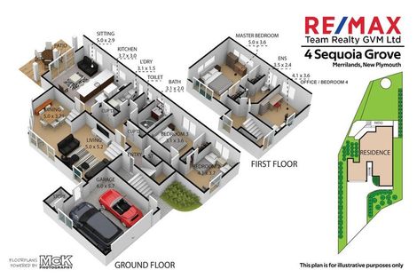 Photo of property in 4 Sequoia Grove, Merrilands, New Plymouth, 4312