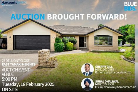 Photo of property in 23 Delmont Close, East Tamaki Heights, Auckland, 2016