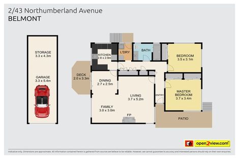 Photo of property in 2/43 Northumberland Avenue, Belmont, Auckland, 0622