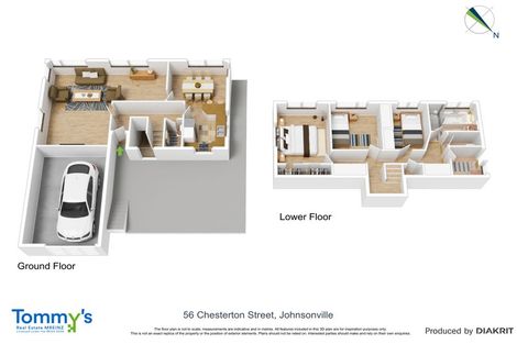 Photo of property in 56 Chesterton Street, Johnsonville, Wellington, 6037