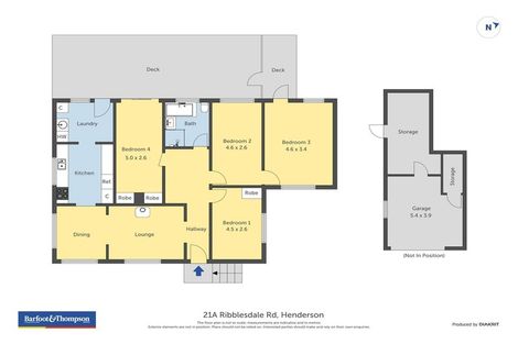 Photo of property in 21a Ribblesdale Road, Henderson, Auckland, 0612