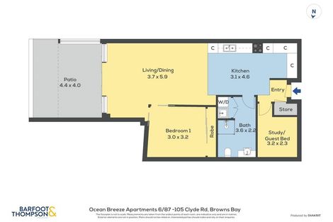 Photo of property in 6107/87 Clyde Road, Browns Bay, Auckland, 0630