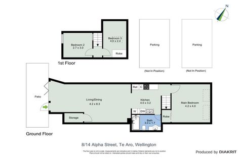 Photo of property in 8/14 Alpha Street, Te Aro, Wellington, 6011