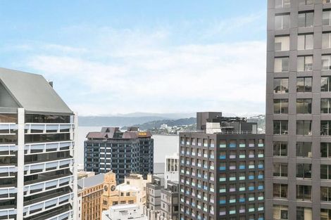 Photo of property in Orange Apartments/victoria Centr, 905/169 The Terrace, Wellington Central, Wellington, 6011