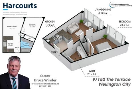 Photo of property in Hume House, 9/152 The Terrace, Wellington Central, Wellington, 6011