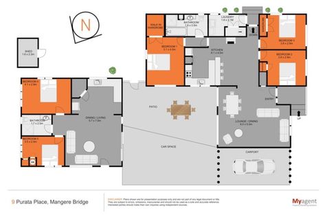 Photo of property in 9 Purata Place, Mangere Bridge, Auckland, 2022