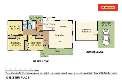 Photo of property in 1/13 Exeter Place, Unsworth Heights, Auckland, 0632